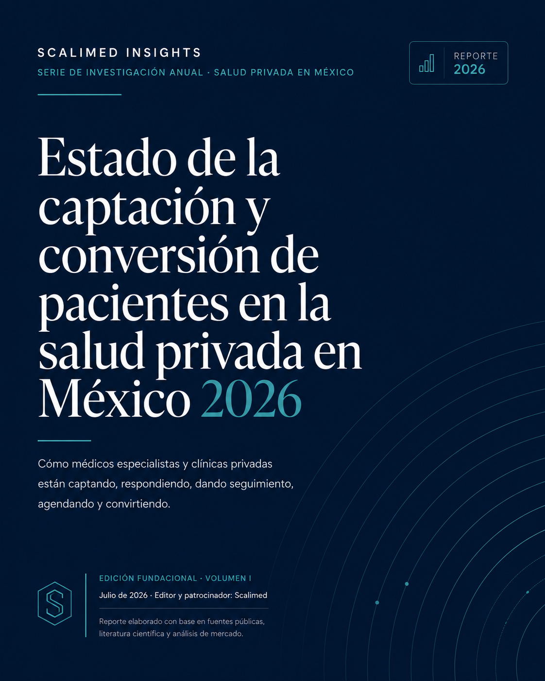 Portada — Estado de la captación y conversión de pacientes en la salud privada en México 2026